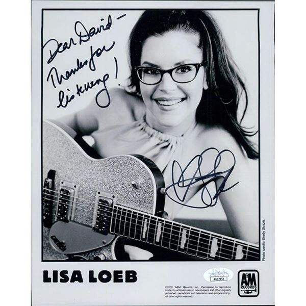 Singer Lisa Loeb Signed  Matte Photo