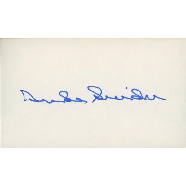 Los Angeles Angels Duke Snider original signature