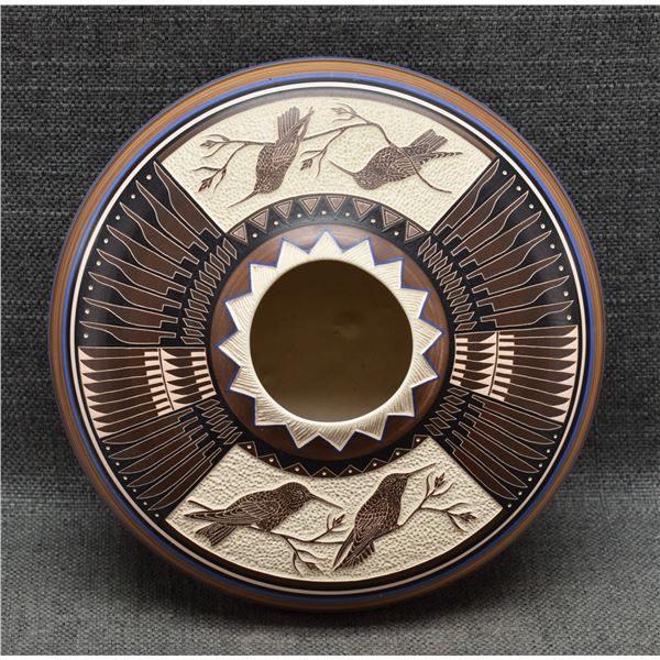 NAVAJO CERAMIC POTTERY JAR (WILLIAM YAZZIE)