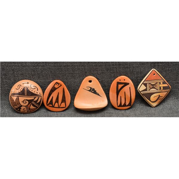 FIVE HOPI WALL HANGINGS