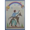 Image 1 : NAVAJO PAINTING (HARRISON BEGAY)