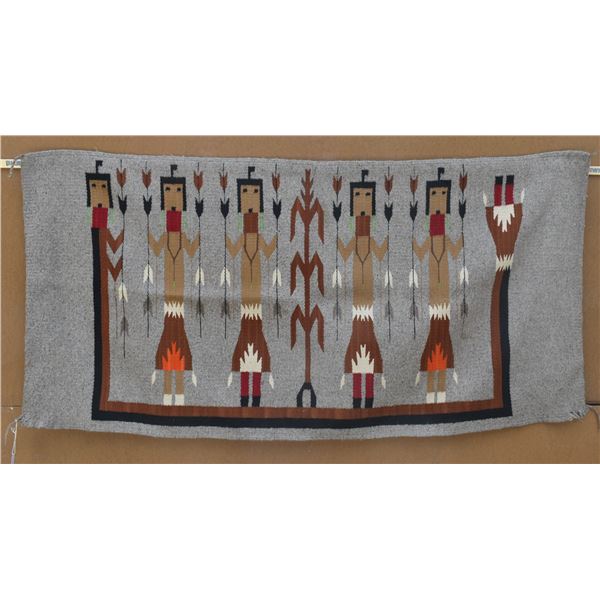 NAVAJO YEI TEXTILE