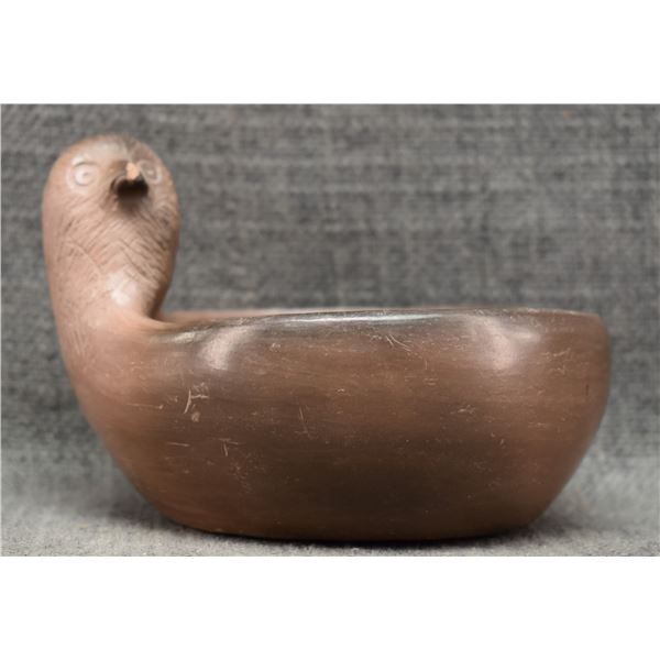 CHEROKEE POTTERY BIRD BOWL (DON SWIMMER)