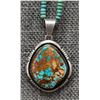 Image 2 : NAVAJO NECKLACE AND PENDANT (LONNIE WILLIE)