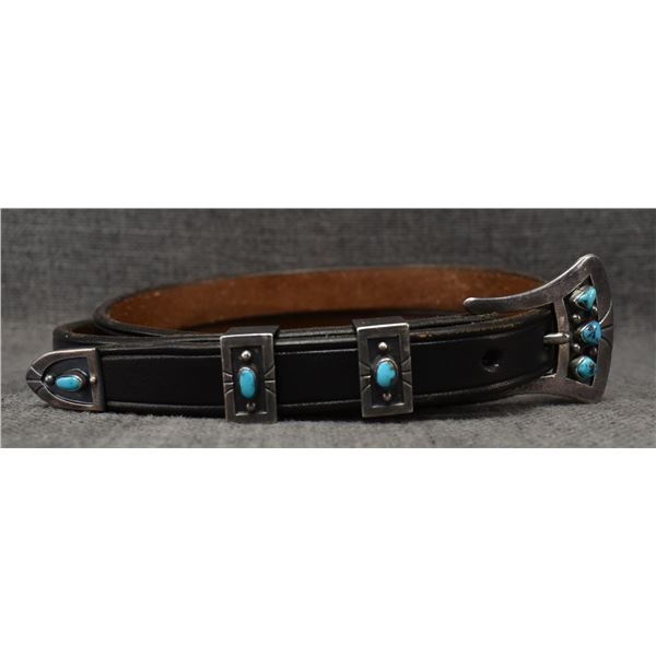 NAVAJO RANGER BUCKLE SET (SIGNED)