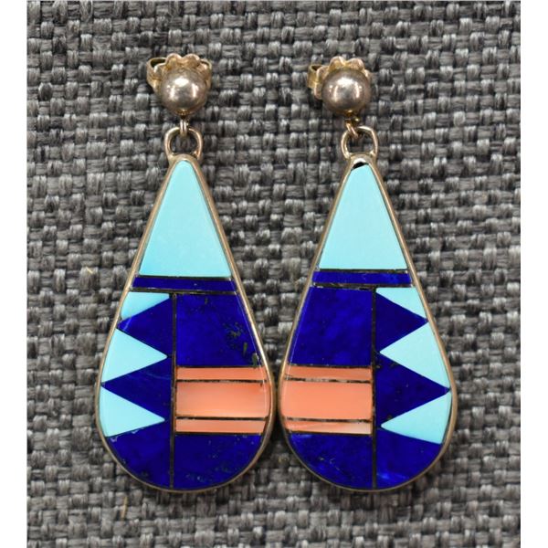 NAVAJO EARRINGS (CALVIN BEGAY)