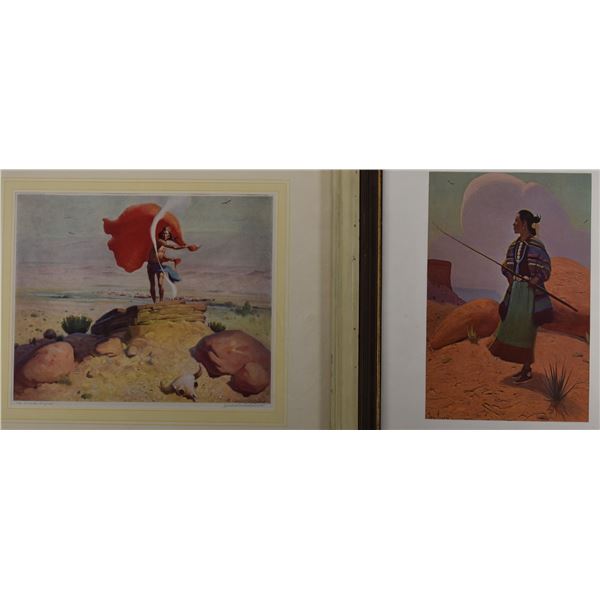 TWO PRINTS (GERARD CURTIS DELANO)