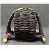 Image 3 : HOPI TOY CRADLE AND FLAT DOLL