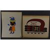Image 10 : ELEVEN NATIVE AMERICAN SKETCHES AND PAINTINGS