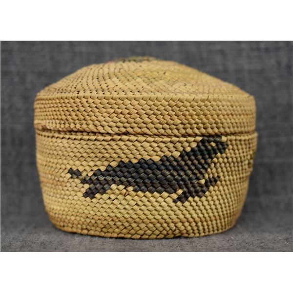 NOOTKA/MAKAH LIDDED BACKET