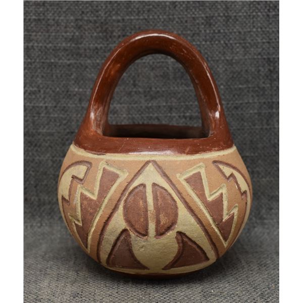SAN JUAN POTTERY BASKET