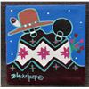 Image 3 : THREE NAVAJO PAINTINGS (BEVERLY BLACKSHEEP)