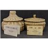 Image 1 : TWO PAPAGO LIDDED BASKETS