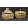 Image 3 : TWO PAPAGO LIDDED BASKETS