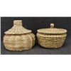 Image 4 : TWO PAPAGO LIDDED BASKETS