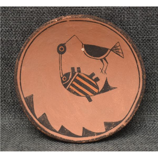 ACOMA POTTERY PLATE (DELORIS LEWIS)