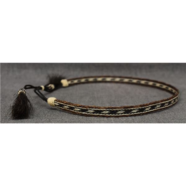 NAVAJO HORSE HAIR HAT BAND