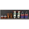 Image 1 : FOUR PAIR OF SALT AND PEPPER SHAKERS (BELL TRADING)