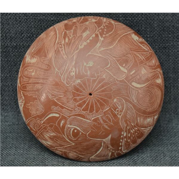 SANTA CLARA POTTERY SEED JAR (PAUL AND ANA NARANJO)