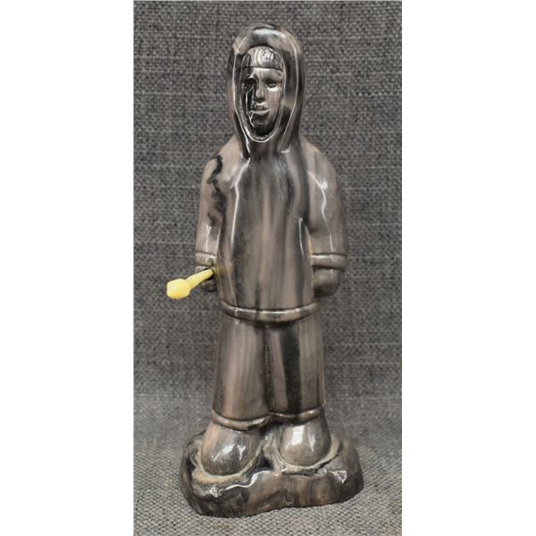 NORTHWEST COAST STONE SCULPTURE (THORN)