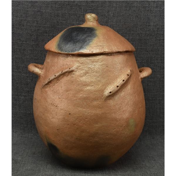 PICURIS POTTERY BEAN POT