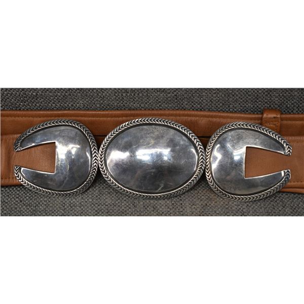 NEW MEXICAN THREE PIECE BUCKLE (JAMES REID LTD)
