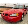 Image 3 : PARKSVILLE - 2003 PONTIAC GRAND AM RED 211222 KMS - 288244-2
