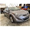 Image 8 : PARKSVILLE - 2016 HYUNDAI ELANTRA GRAY 249717 KMS - 644123-2