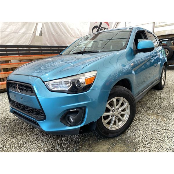 PARKSVILLE - 2013 MITSUBISHI RVR BLUE 205829 KMS - 603316-2