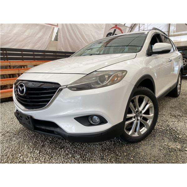 PARKSVILLE - 2013 MAZDA CX-9 WHITE 239700 KMS - 413009-3