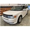 Image 3 : PARKSVILLE - 2010 FORD FLEX WHITE 382785 KMS - B21500-2