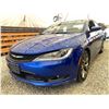 Image 2 : PARKSVILLE - 2016 CHRYSLER 200 BLUE 193922 KMS - 180955-1