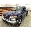 Image 3 : PARKSVILLE - 2011 GMC CANYON BLUE 126001 KMS - 110016-3