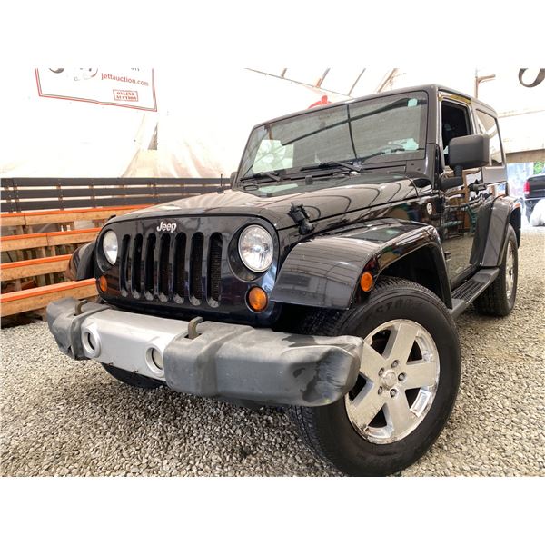 PARKSVILLE - 2008 JEEP WRANGLER BLACK 219155 KMS - 643162-2