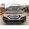 Image 6 : PARKSVILLE - 2011 HONDA PILOT RED 203053 KMS - 501242-3
