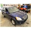 Image 10 : PARKSVILLE - 2005 HONDA CR-V BLUE 241059 KMS - 800986-3