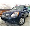 Image 1 : PARKSVILLE - 2005 HONDA CR-V BLUE 241059 KMS - 800986-3