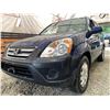Image 2 : PARKSVILLE - 2005 HONDA CR-V BLUE 241059 KMS - 800986-3