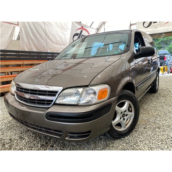 PARKSVILLE - 2004 CHEVROLET VENTURE BROWN 235648 KMS - 210744-3