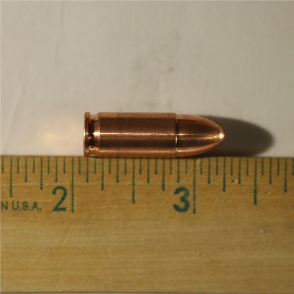 .5 OZ .99 COPPER 9MM BULLET DESIGN