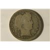 Image 1 : 1910 SILVER BARBER QUARTER