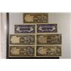 Image 1 : 7 JAPANSES GOVERNMENT INVASION CURRENCY BILLS