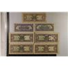 Image 2 : 7 JAPANSES GOVERNMENT INVASION CURRENCY BILLS