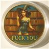 Image 2 : 1 OZ. METAL COLORIZED ROUND WITH WOMEN IN LEATHER