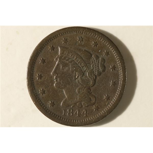 1844 US LARGE CENT