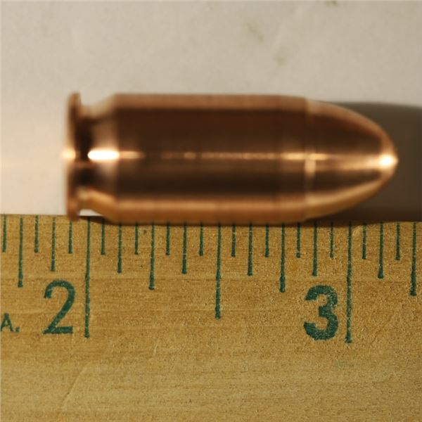 1 OZ .999 FINE COPPER .45 ACP BULLET