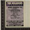 Image 2 : THEE DOLLHOUSES CARD WITH .999 SILVER VALCAMBI BAR
