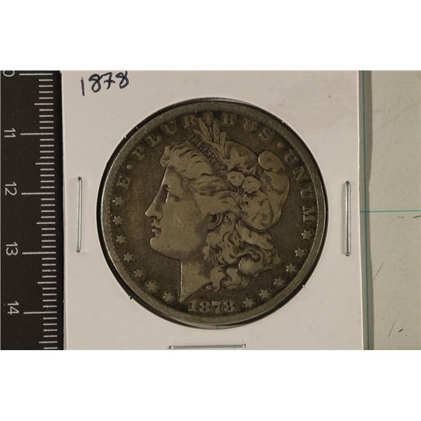 1878 MORGAN SILVER DOLLAR