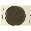 Image 2 : 1864 US 2 CENT PIECE