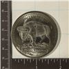 Image 2 : 1 TROY OZ .999 FINE TITANIUM ROUND WITH INDIAN &